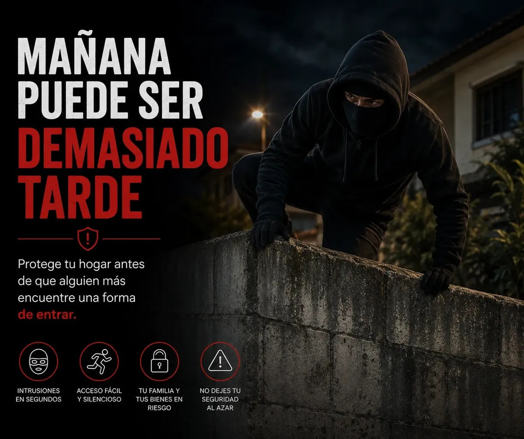 Picos De Seguridad 4 Mts - 32 Piñas Con 8 Picos cada una