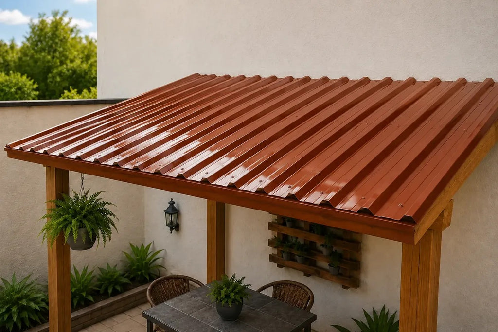 Lamina Terracota de Policarbonato Sólido R101